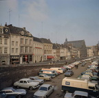 Parkeren gedempt kanaal ca 1965
