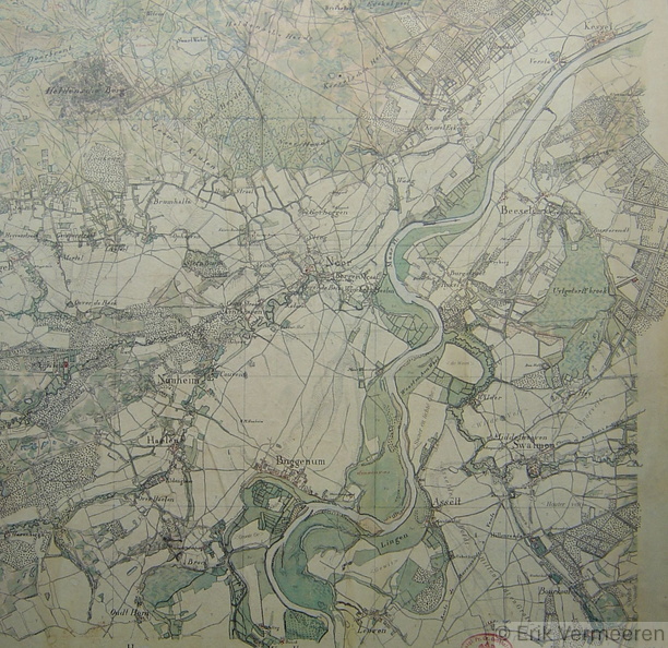 Kaart uit 1803 Tranchot